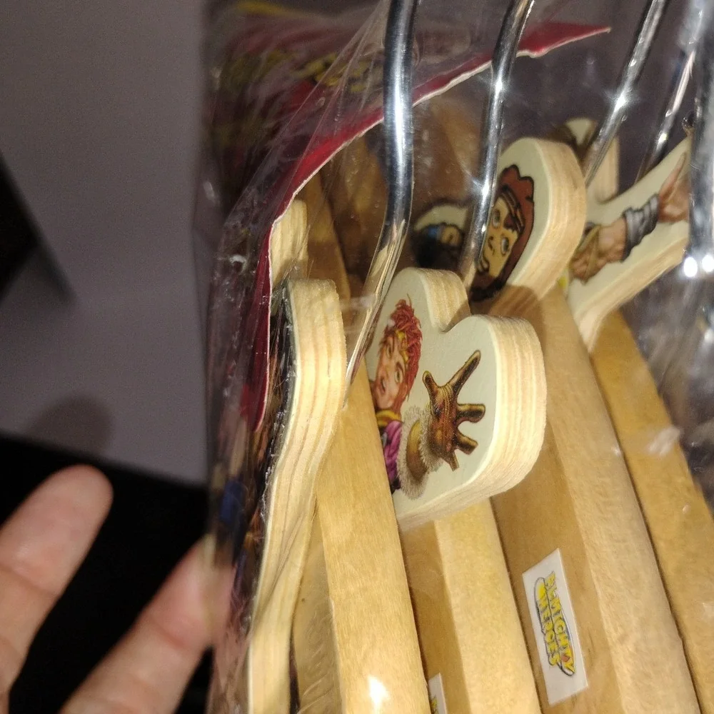 Almighty Heroes Bible Wooden‎ Kids Clothes Hangers By Family Values -10